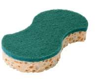 Image de TAMPONGE ERGONOMIQUE VERT X10 SPONREX 33