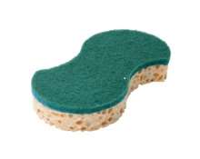 Image de TAMPONGE ERGONOMIQUE VERT X10 SPONREX 33
