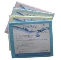 LAVETTE MICROFIBRE NON TISSEE BLEU X 5