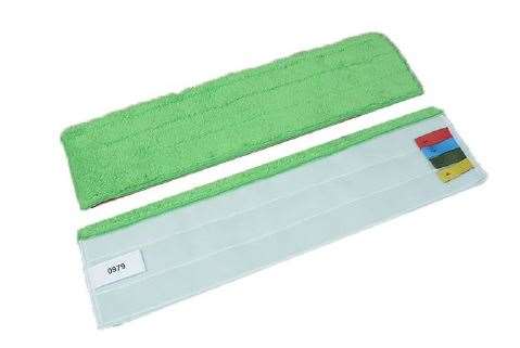 Image de FRANGE MICROFIBRE DEPOUSSIERAGE VELCRO VERT 45X11.5CM