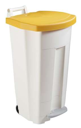 Image de POUBELLE A PEDALE 90L BOOGY  JAUNE
