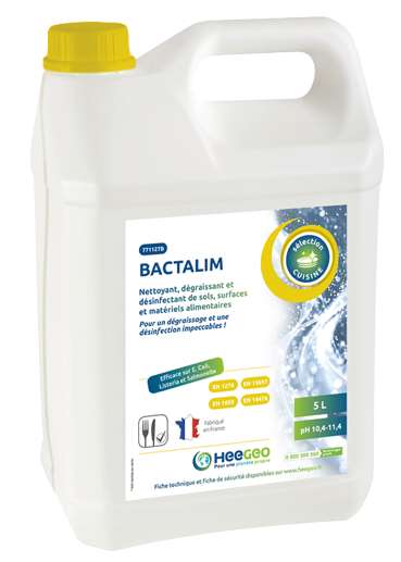 Image de BACTALIM DEGRAISSANT BACTERICIDE X 5L