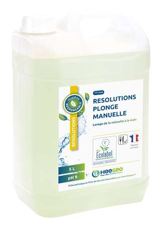 Image de RESOLUTIONS PLONGE MANUELLE ECOLABEL X 5L