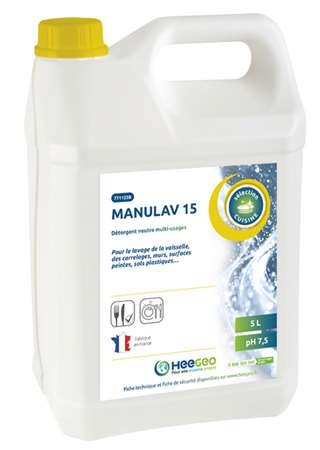 Image de MANULAV 15 DETERGENT ALI CITRON 5L