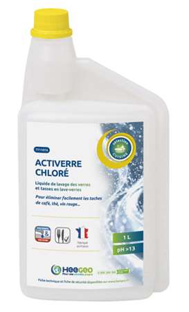 Image de ACTIVERRE CHLORE LIQUIDE DE LAVAGE 1L
