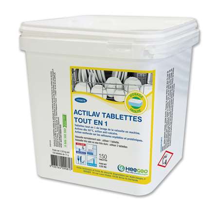 ACTILAV TABLETTE 7 EN 1 X 150P CL