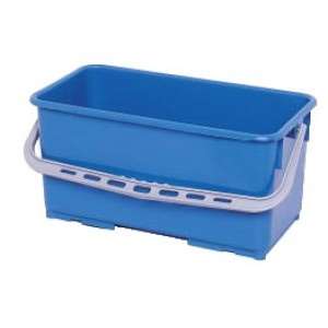 SEAU RECTANGULAIRE 22 L BLEU