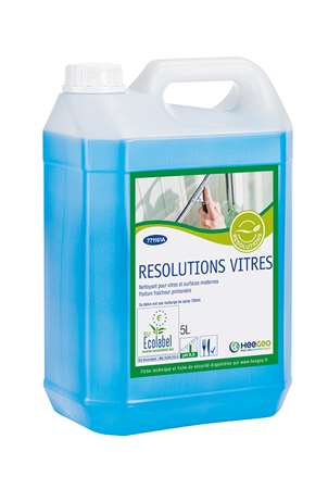 Image de RESOLUTIONS VITRES ECOLABEL X 5L