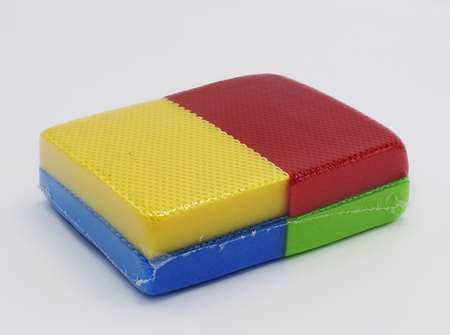 Image de EPONGE COLOR CLEAN HACCP PANACHE X 4