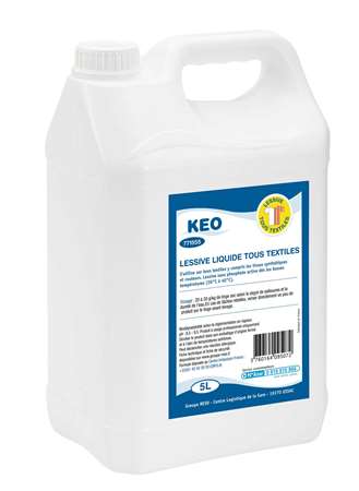 KEO LESSIVE LIQUIDE TOUS TEXTILES X 5L