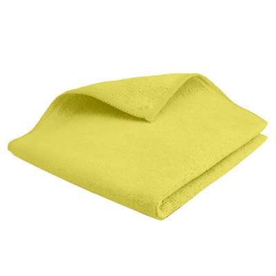 Image de LAVETTE MICROFIBRE ECO JAUNE X 5