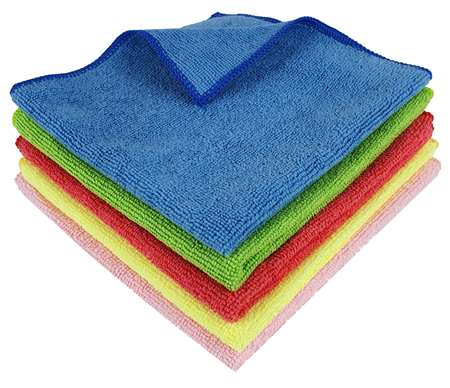 Image de LAVETTE MICROFIBRE ECO VERTE X 5