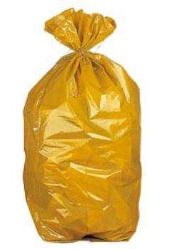 Image de SAC POUBELLE 50L JAUNE X 500