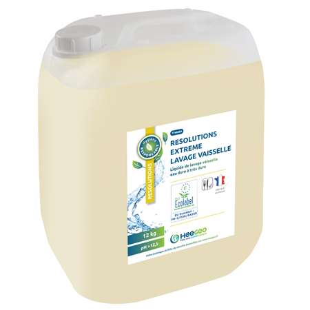 Image de RESOLUTIONS EXTREME LAVAGE VAISSELLE ECOLABEL X 12KG