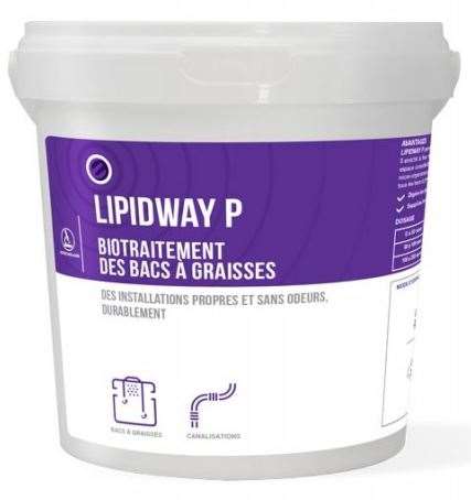 Image de LIPIDWAY BIOTRAITEMENT FOSSES ET B.A.G POT 12 DOSES 100G