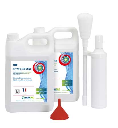Image de KIT WC MOUSSE 2 X 5L+ VADROUILLE
