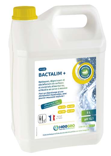Image de BACTALIM + DEGRAISSANT BACTERICIDE X 5L