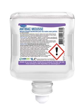 DEB MOUSSE ANTIBAC DESINFECTANT 6 X 1L