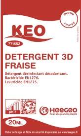 Image de KEO 3D FRAISE 20ML X 250