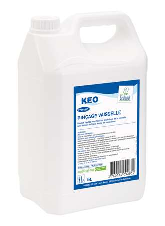 KEO LIQUIDE RINCAGE VAISSELLE X 5L