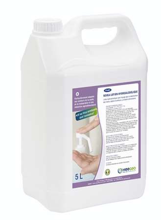 Image de SOLUTION HYDROALCOOLIQUE NEVEA ECOCERT X 5L