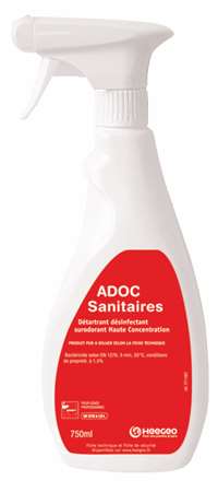 PULVE VIDE ADOC SANITAIRES 750ML