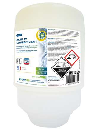 Image de ACTILAV COMPACT SOLID 2 EN 1 LAVAGE + RINCAGE 5.5KG