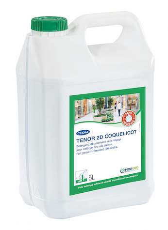 Image de TENOR 2D DETERGENT DESODORISANT COQUELICOT 5L