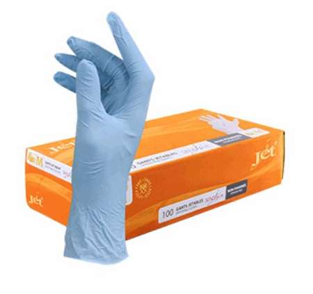 GANT VITRILE BLEUS NON POUDRE TAILLE L  X 100