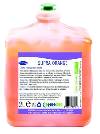 SAVON ATELIER SUPRA ORANGE COLIS DE 6 X 2L