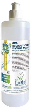 Image de RESOLUTIONS PLONGE MANUELLE ECOLABEL 500ML