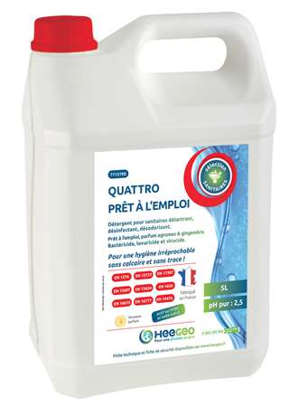 Image de QUATTRO FLORAL SANIT DETART DESINFT DESODO PAE 5L