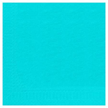 SERV.OUATE 39X39 2F TURQUOISE X 1800