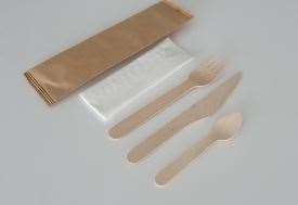 Image de KIT COUVERT EN BOIS 4/1 X 250