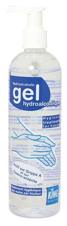 GEL HYDROALCOOLIQUE A POMPE 400ML