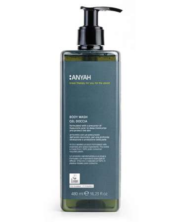 GEL CORPS ET CHEVEUX ANYAH A POMPE 480ML X 18 ECOLABEL
