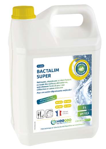 BACTALIM SUPER NETTOYANT DEGRAISSANT DESINFECTANT 5L