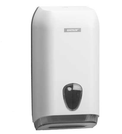 Image de DISTRIBUTEUR PH KATRIN BULK PACK FEUILLE A FEUILLE BLANC