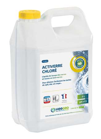 ACTIVERRE CHLORE LIQUIDE DE LAVAGE 5L