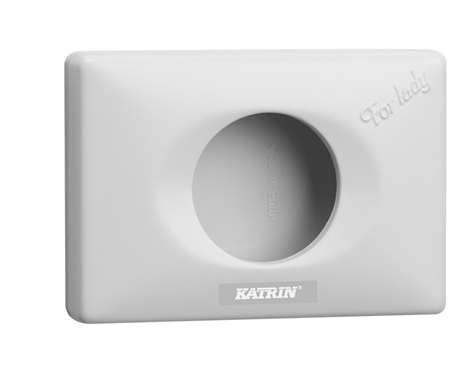 Image de DISTRIBUTEUR SACHET HYGIENIQUE KATRIN ABS BLANC