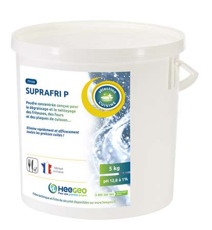 Image de SUPRAFRI P DEGRAISSANT POUDRE CONCENTRE 5KG