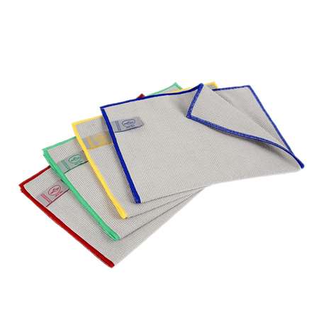 Image de LAVETTE MICROFIBRE MINI 320 ROUGE X 5