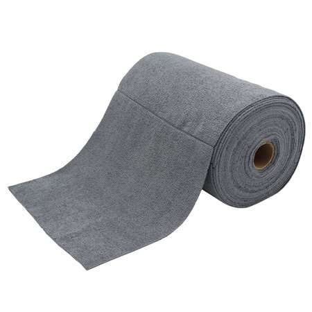 BOBINE LAVETTE MICROFIBRE TRICOT FIRST30X30 GRISE 75 FORMATS