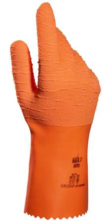 GANT LATEX NATUREL HARPON 321 ORANGE T8 LA PAIRE
