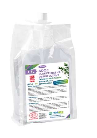 ADOC ECODETERGENT DESINFECTANT COLIS 4x1.7L ECOCERT