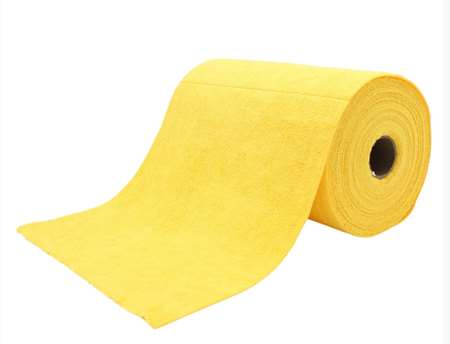 BOBINE LAVETTE MICROFIBRE TRICOT FIRST 30x30 JAUNE 75 FORMAT