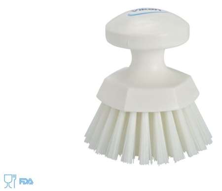 Image de BROSSE RONDE SOLEIL DUR DIAMETRE 110 BLANC