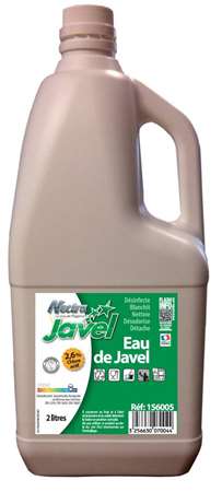 Image de JAVEL 2.6 % DE CHLORE ACTIF BIDON DE 2L