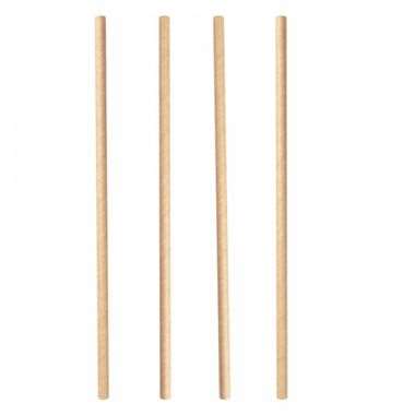 Image de PAILLE DROITE Ø0,60x20CM NATUREL KRAFT (Lot de 250)