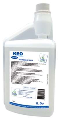 Image de KEO NETTOYANT SOLS FLACON DOSEUR 1L ECOLABEL